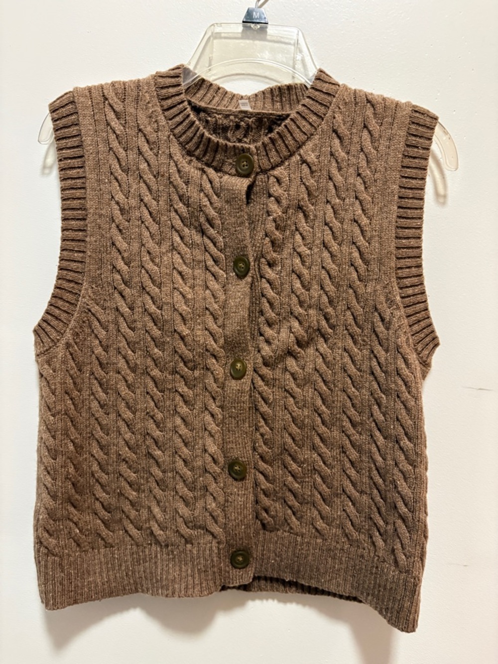 Cozy Granny Wool-Blend Vest